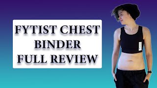 FYTIST Chest Binder Review [upl. by Aluap]