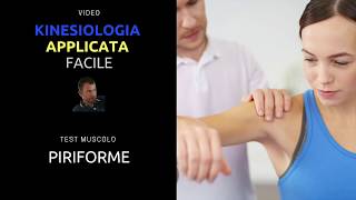 Test muscolo Piriforme  Kinesiologia Applicata Facile [upl. by Esila]