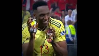 Yerry Mina 🤡🤡 football editing edit soccerteam chile heart [upl. by Notsgnik]