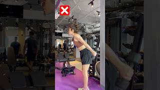 Do Tricep kickbacks correctly✅ tricep kickback dumbbells workout [upl. by Lore]