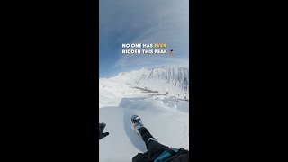 The First Person To EVER Ride This Peak 🤯 [upl. by Ellives]