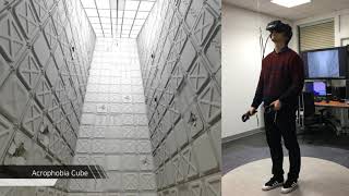 고소공포증 VR게임으로 재밌게 극복해보기｜Acrophobia Cube 데모 영상 [upl. by Ycnay365]