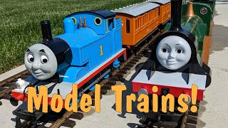 Thomas amp Friends Model Train Video Featuring Thomas Percy Emily James Paxton and Diesel [upl. by Middle]