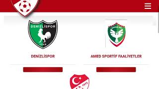 Denizlispor Amedspor maç özeti 11 [upl. by Tselec299]