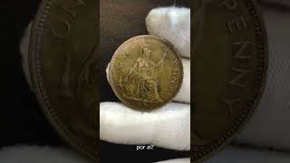 Moeda de 1 Penny Britânico 1934 [upl. by Jacinta]