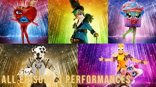 All Episode 3 Performances  The Masked Singer Season 6 [upl. by Orferd]