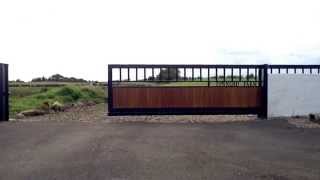 6m automatic cantilever sliding gate [upl. by D'Arcy]