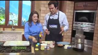 DR STEVE  Healthy Goya Meals with Chef Carey [upl. by Kimberlyn]