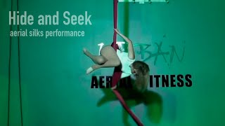 Aerial Silks Performance  Taylor  Hide and Seek by Mindy Jones [upl. by Akisej]