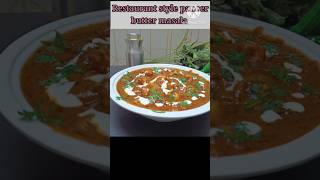 Restaurant style paneer butter masala recipetrendingviralshortsyt [upl. by Phelia]