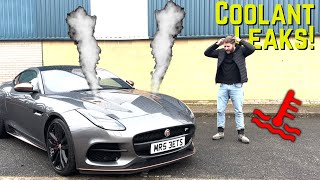 Jaguar F Type YPipe Coolant Leaks  Is Your Car At Risk Of Major Coolant Failure [upl. by Foley]