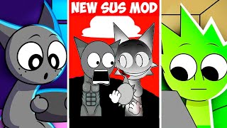 Sprunki Gray amp Lime React to FUNNIEST TikToks Themselves Memes Incredibox Sprunki 1 [upl. by Vadim278]