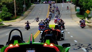 Polaris Slingshot… Cleveland Loves All Slingshots Charity Ride [upl. by Jarin]