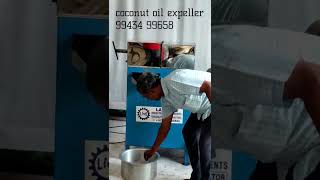 Coconut Oil 🥥Extraction  Expeller new model lakshmi machine 5 hp Expeller coldpressoilmachine [upl. by Eenyaj]