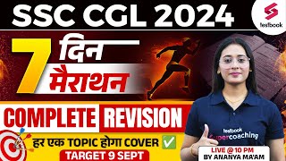 SSC CGL 2024 English  7 Day 7 Marathon  Complete English Revision SSC CGL English By Ananya Maam [upl. by Anitnoc]