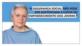 Helena Matos quotA segurança social não pode ser sustentada à custa do empobrecimento dos jovensquot [upl. by Suixela22]