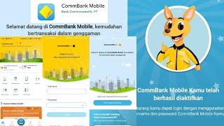 Tutorial Cara Aktifasi Apk Commbank Mobile Commonwealth Bank 🤫 cek deskripsi bisa dpt CB 50Kbln [upl. by Hudgens452]