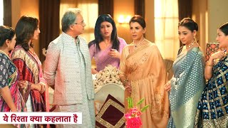 Yeh Rishta Kya Kehlata Hai Update Vidya Ne Mara Manish Ko Tana Manish Ne Lagaya Dadisa Par Ilzaam [upl. by Nethsa833]