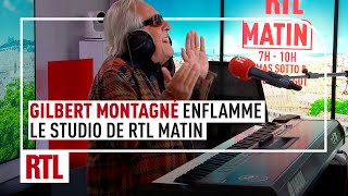 Gilbert Montagné enflamme le studio de RTL Matin [upl. by Ashwell]