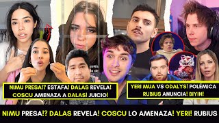 DALAS a JUICIO COSCU anuncia NIMU presa ESTAFA expuesta YERI vs ODALYS RUBIUS se sincera BIYIN [upl. by Deeraf]