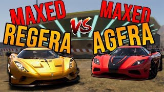 The Crew 2  Koenigsegg Regera VS Agera What Is Faster [upl. by Lehar159]