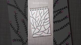 4 Relaxing Easy Doodling in free time doodleart easydrawing stressfree stressrelief [upl. by Sabelle161]