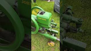 John Deere Stationary Engine  Abbey Hill Steam Rally 2024 [upl. by Aglo]