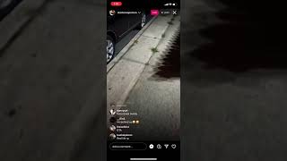 stackswopo shoots a gun outside on instagram live 🤯🤯 [upl. by Neidhardt]