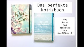 Das perfekte Bullet Journal   myNotes von Ars Edition  Notizbuchtest  Giveaway [upl. by Cuthbertson492]