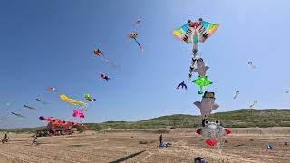 Kite festival Callantsoog Netherlands June 22 2024 [upl. by Ttsepmet661]