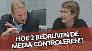 Partij Omtzigt ONTHULT Hoe 2 BUITENLANDSE bedrijven de media volledig controleren [upl. by Marigolde]