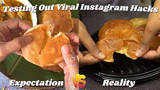 Testing Viral Instagram Food Hacks Testing Hacks Sent By Subscribers [upl. by Rollet676]