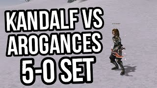 Kandalf vs AroganceS [upl. by Esinek]