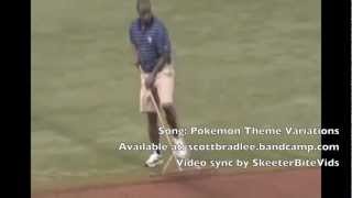 Pokemon Theme Jazz Variations Dancing Groundskeeper Sync [upl. by Scheld]