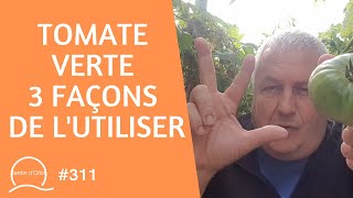 311Tomate verte  3 façons de lutiliser 👍 [upl. by Paddie]