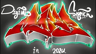 DIGITAL GRAFFITI  граффити скетч на телефоне [upl. by Betteann]