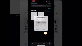 How to Lock and Unlock Moleskine Notes App [upl. by Bessie597]