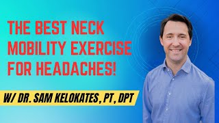 Neck Mobility Exercise for Cervicogenic Headaches [upl. by Heigho740]