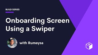 Building an App Onboarding Screen using the Swiper component [upl. by Sarchet]