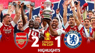 Arsenal 2 × 1 Chelsea ◽ FA Cup Final 2020  Extended Highlights amp Goals HD [upl. by Hetty]