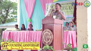 REYNANTE Z CALIGUIRAN PhD CESO VI OIC Schools Division Sperintendent of SDO Isabela [upl. by Zulema]