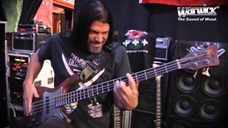 Robert Trujillo and his Warwick Custom Shop Rusty [upl. by Atte551]