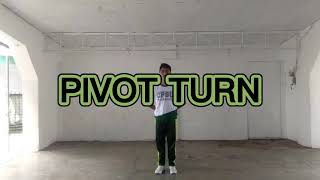 PIVOT TURN  BASIC STEPS OF FOLK DANCE [upl. by Nolyak]