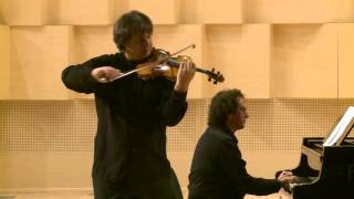 Liviu Prunaru plays Polonaise Brillante in A by Wieniawski [upl. by Enytsirk]