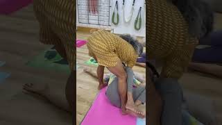 Neck Traction Therapy at PeaceYogaDubai  First Therapeutic Yoga in Dubai dhakaram [upl. by Talyah]