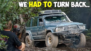 Melbournes toughest weekender 4WD tracks Toolangi State Forest in the wet [upl. by Brill]