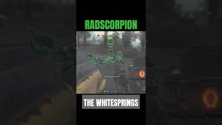 Radscorpion Roast  Fallout 76 shorts fallout [upl. by Atirec]