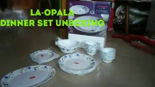 Best LAopala Dinner set under 2000rs of 27pieces in India [upl. by Moriyama]