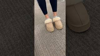 Ugg Disquette slipper in sand uggseason uggslippersugglife uggstyle sheepskinslippers [upl. by Huff]