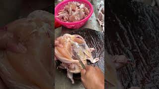 Cara mudah pisah daging ayam shortvideo ayampedaging chicken [upl. by Elwyn176]